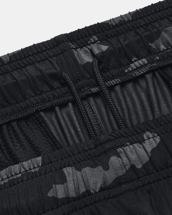Men's UA Tech™ Vent Printed Shorts, Black, pdpMainDesktop image number 4